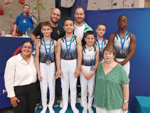 Vice champions de France 10-13 ans par Équipe 