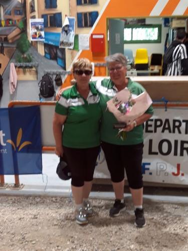 CHAMPIONNAT DEPARTEMENTAL TETE A TETE FEMININ