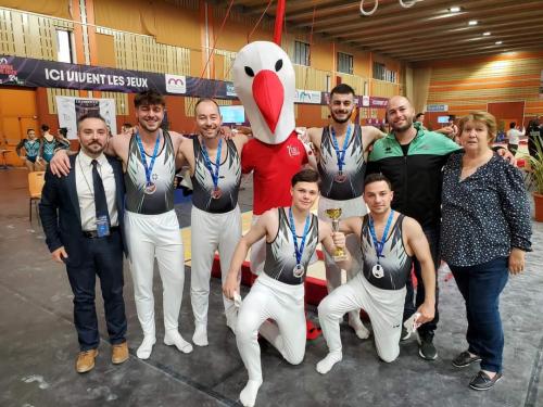 Vice champions de France Nationale B 12 ans et plus