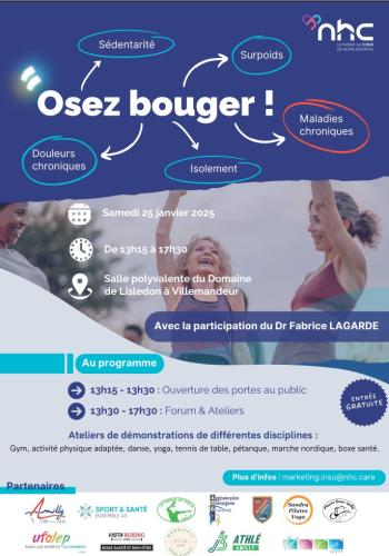 OSEZ BOUGER - avec les sections Athlétisme et Tennis de table