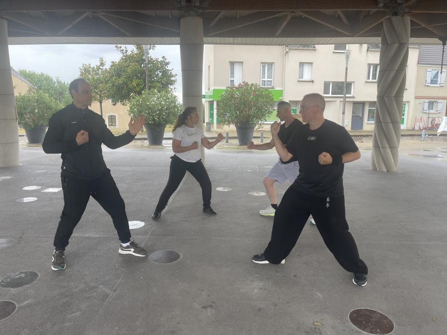 Entrainement en extérieur