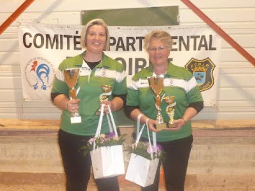 Championnat départemental de doublette féminin