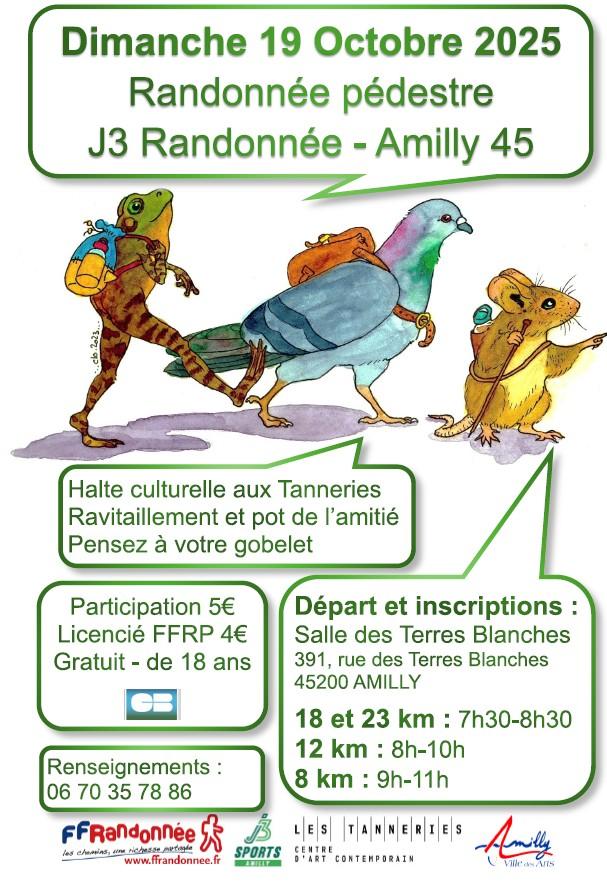 Randonnée - 19 octobre 2025 à Amilly